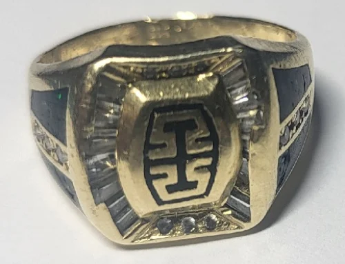 wyrób jubilerski używany sygnet