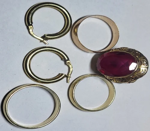 wyroby jubilerskie pr 585 waga 27,37